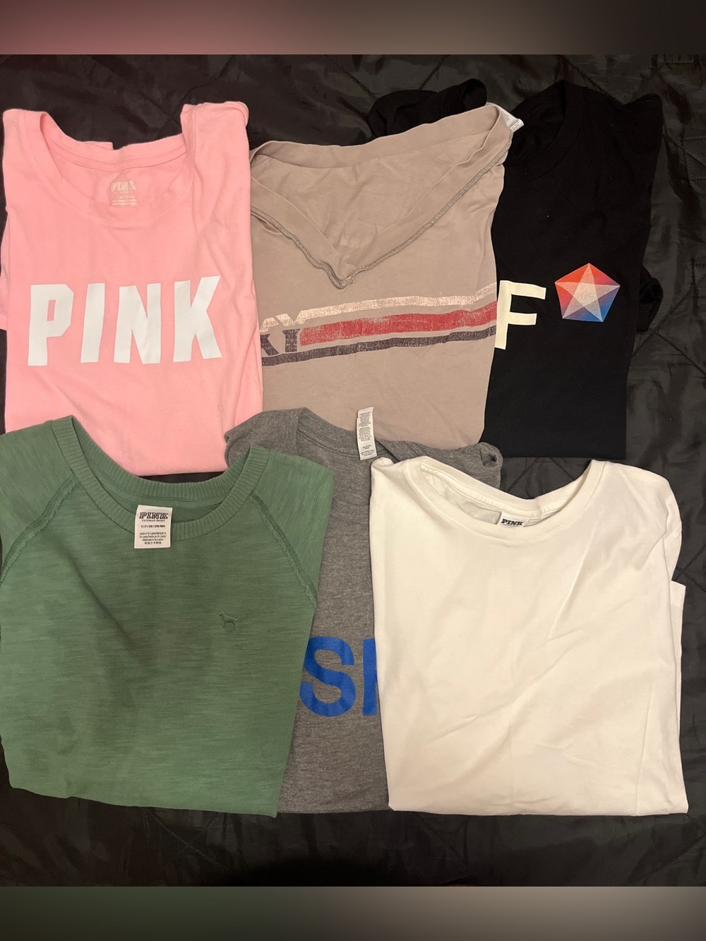 Women’s summer clothes bundle 
T-shirts Pink 
Buy 4 get 2 free